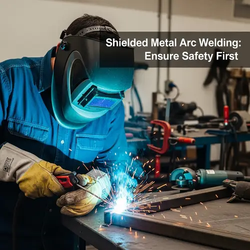 Shielded Metal Arc Welding Safety: Skilled Welder in Action