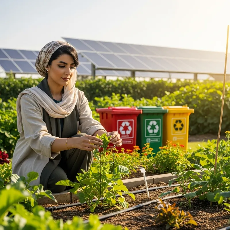 Qatari Woman Leading Environment Conservation Efforts