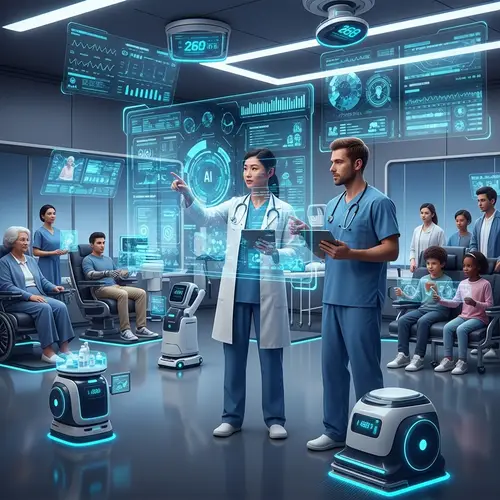High-Tech Professional Medical Care | AI Systems & Robotics
