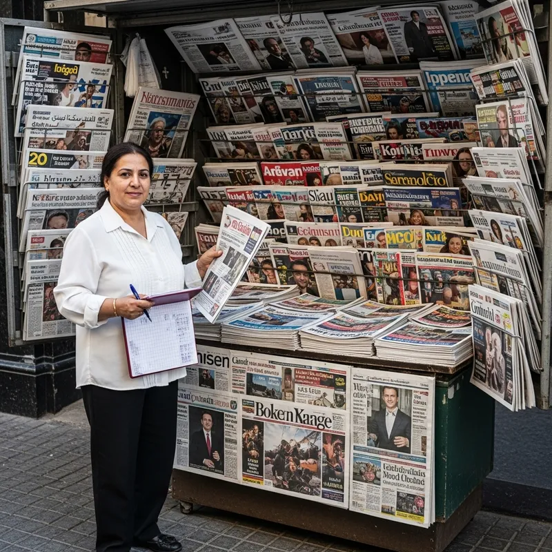 Discovering the Life of a Newspaper Vendor