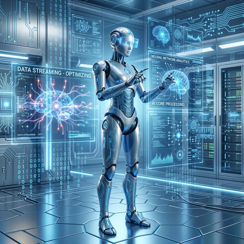 Advanced AI Content Assistant in Modern Setting | Technology Innovation Advanced AI Content Assistant in Modern Setting | Technology Innovation