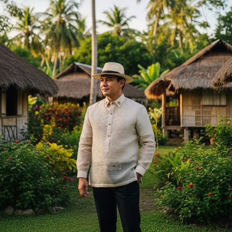 Traditional Filipino Outfit Portrait | Severino Lapidario