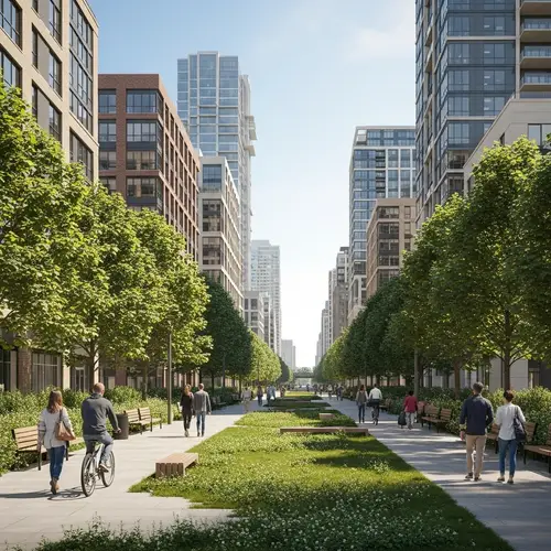 Urban Greenbelt Design: Nature Amid City Life