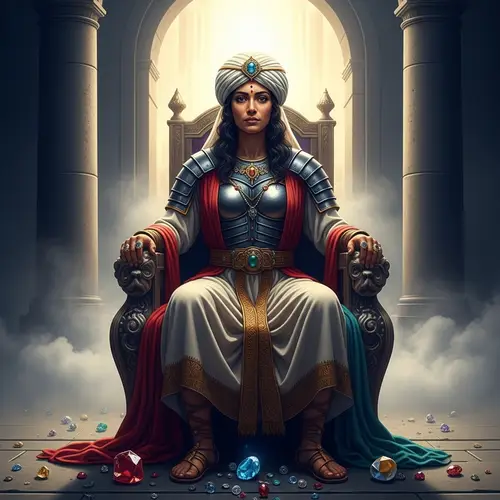 South Asian Woman in Ancient Israelite Priest Attire | New Jerusalem