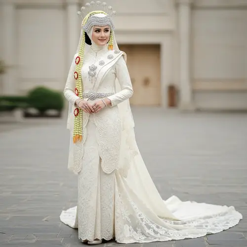 Exquisite Busana Melayu Wedding Dress | Traditional Elegance
