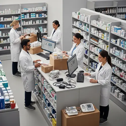 Reception of Medications and Medical Devices Process