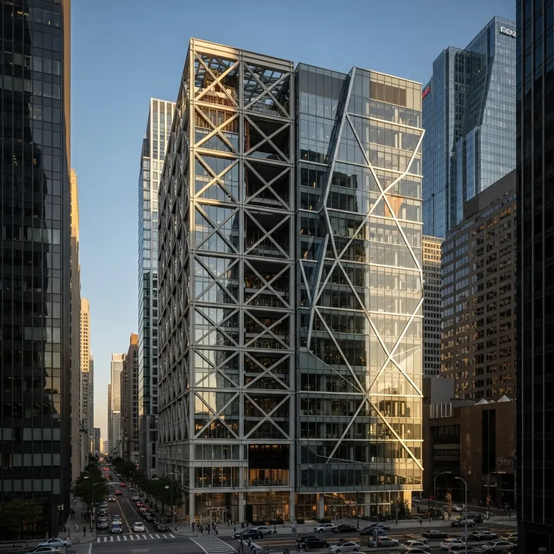 Resilient Modern Architecture: Steel Framework Design