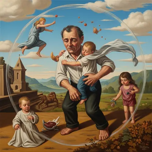 Surrealist Artwork: Distorted Perspective of Addiction | Masterpiece