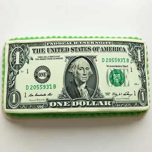 Unique US Dollar Bill Cake | Creative Confection Design
