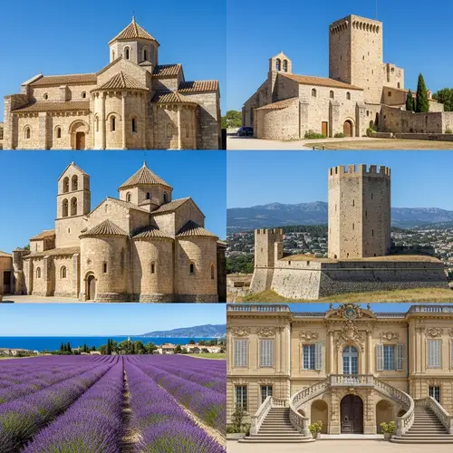 Provence-Alpes-Côte d'Azur Cultural History: Architectural Styles & Lavender Fields