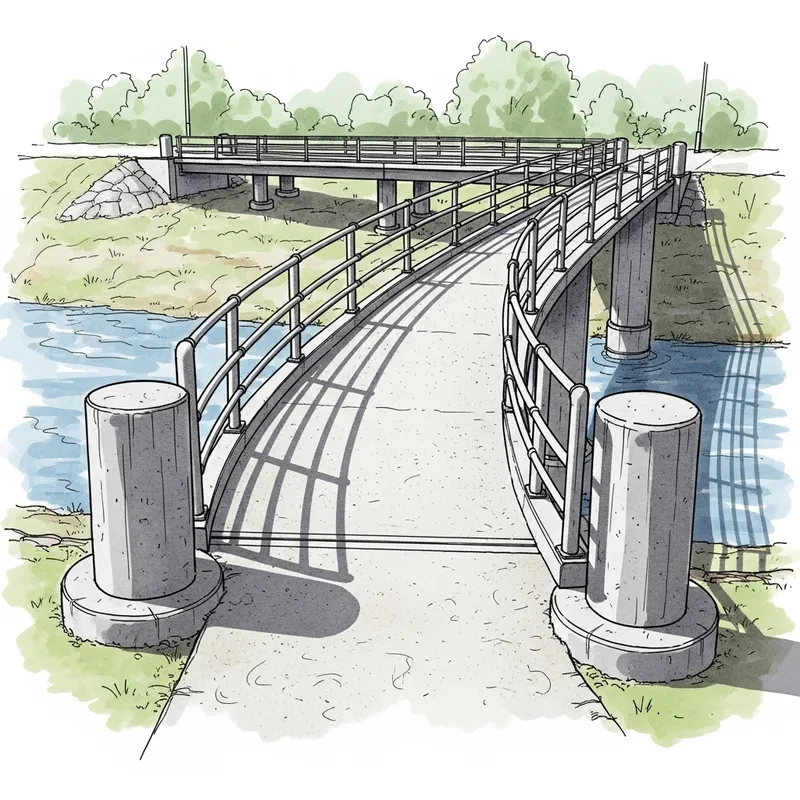 Resilient Pedestrian Bridge Design for Floods and Safety