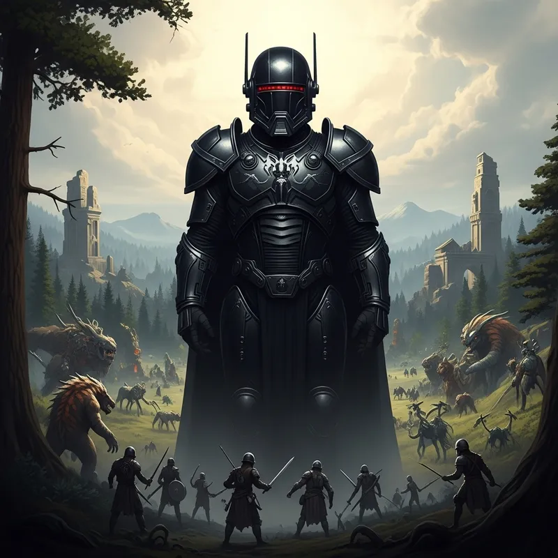 Darth Vader Crosses Over to the Witcher World