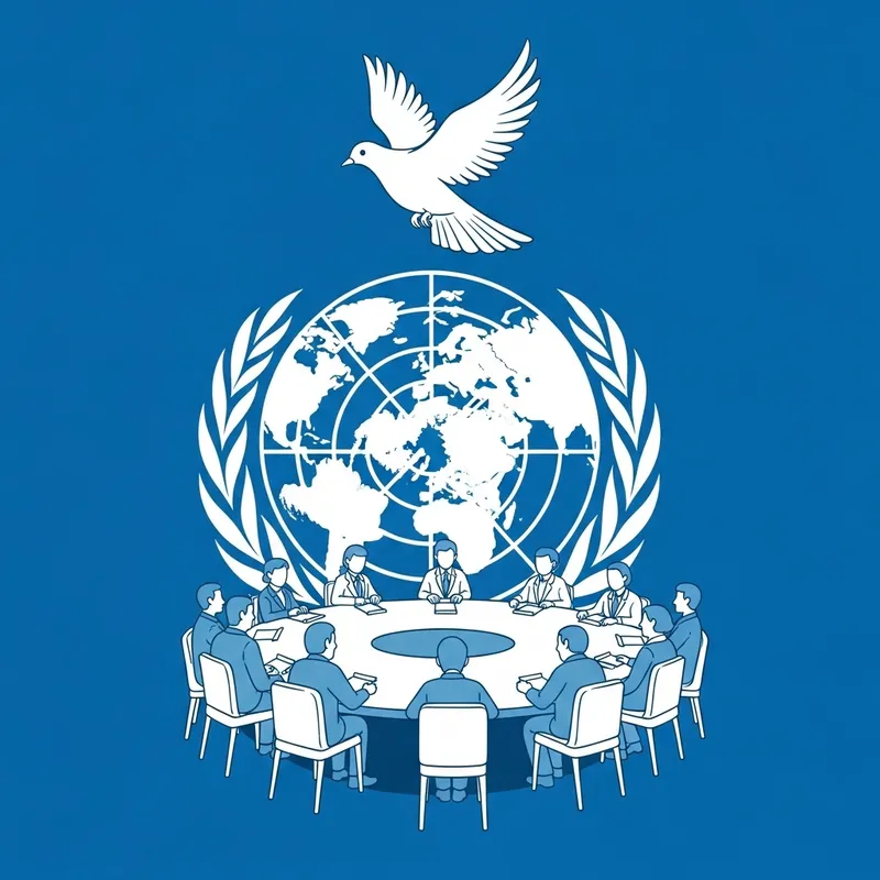 Symbolize the United Nations: Peace and Unity