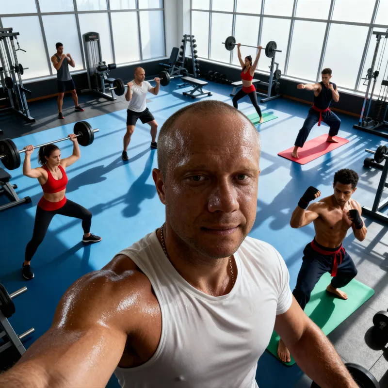 Dynamic Athletes in a Modern Gym | High-Intensity Workouts Dynamic Athletes in a Modern Gym | High-Intensity Workouts