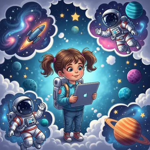 Dreaming of Space: A Little Astronaut's Adventure
