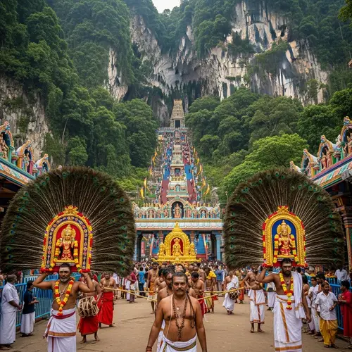 Batu Caves Thaipusam Celebration: Energetic Festivities & Spiritual Devotion