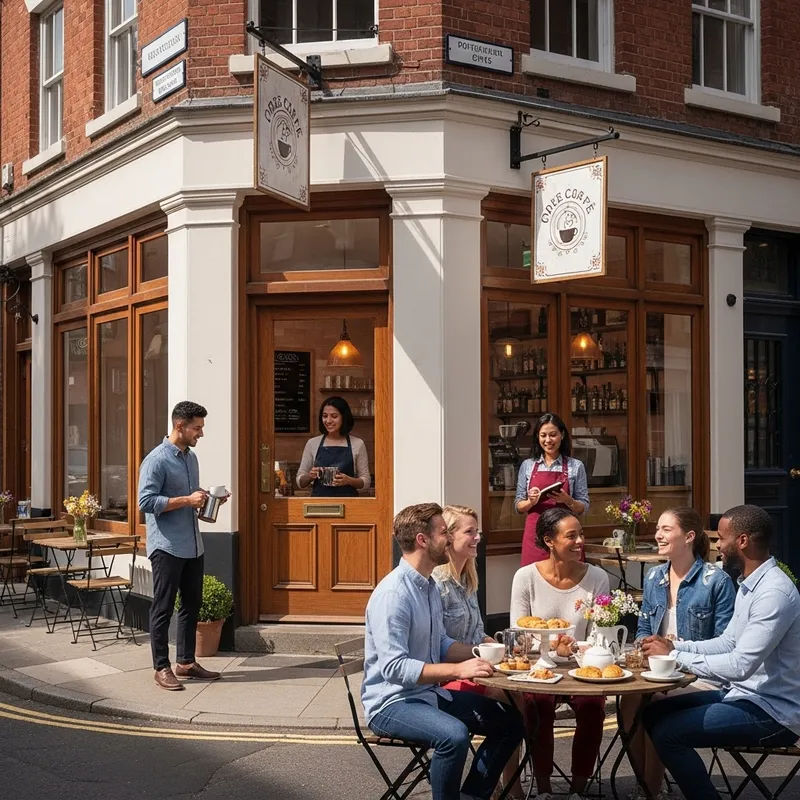 Cozy Cafe Corner: A Perfect Spot for Coffee Lovers