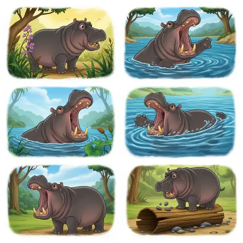 Harold the Curious and Adventurous Hippo | Wonders of the World