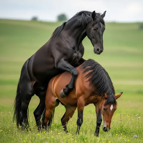 Horses Reproductive Activity in Natural Habitat