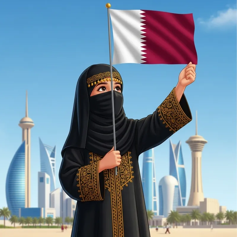 Proud Qatari Girl | Celebrating Our Country