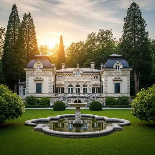 Villa Marija Metajna: Baroque Elegance & Lush Landscape