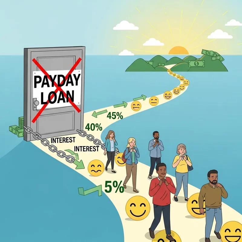 Freedom from High-Interest & Stressful Payday Loans Freedom from High-Interest & Stressful Payday Loans