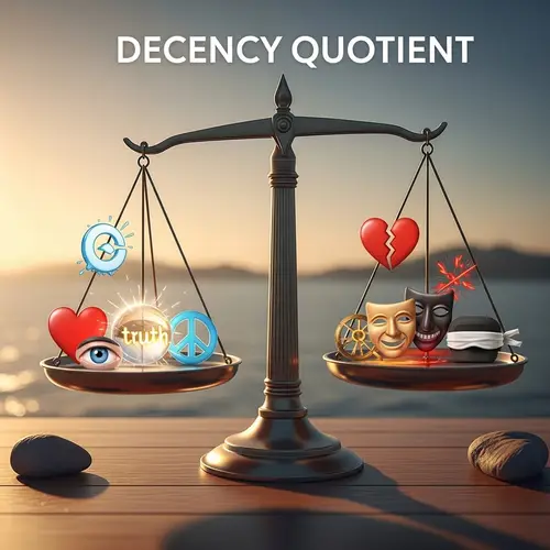Decency Quotient: Balance Compassion, Honesty & Respect
