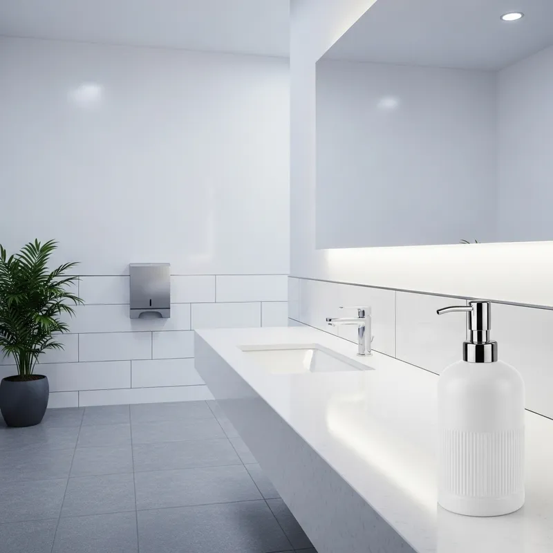 Elegant Hand Soap Dispenser for Stylish Washrooms