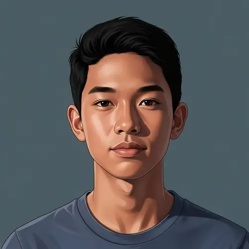 Anonymous Filipino Teenager Portrait | Wiry Build, Almond-Shaped Eyes