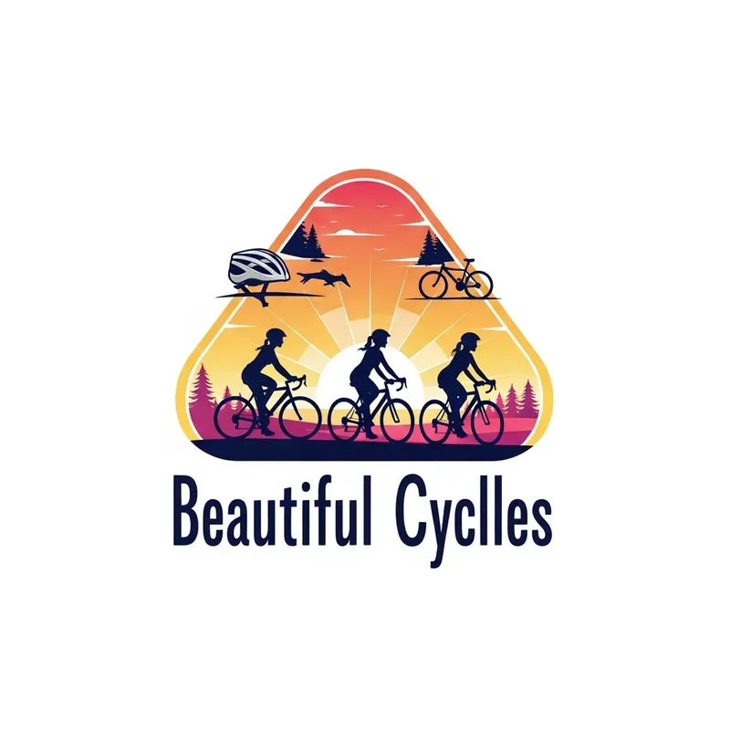Beautiful Cyclist Logo Design | Vibrant & Diverse Cycling Inspiration Beautiful Cyclist Logo Design | Vibrant & Diverse Cycling Inspiration