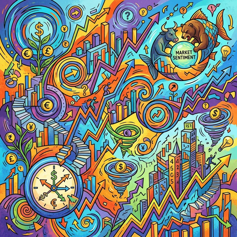 Abstract Financial Market Illustration Abstract Financial Market Illustration