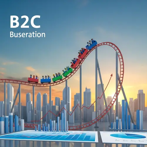 The Roller Coaster of B2C Business Dynamics