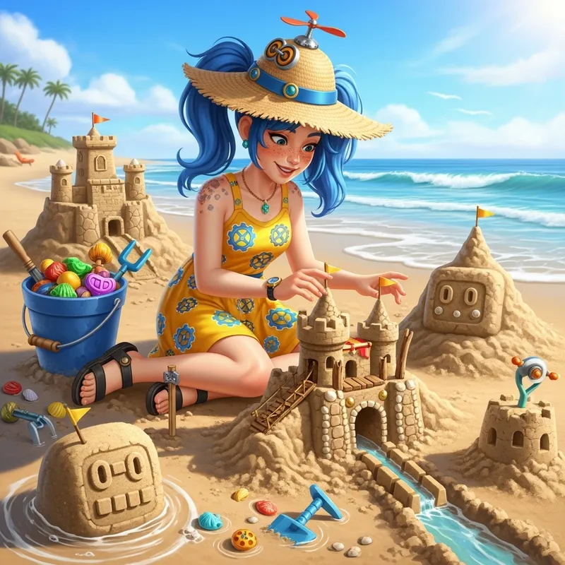 Jules Summer Beach Adventure | Fortnite Character Design