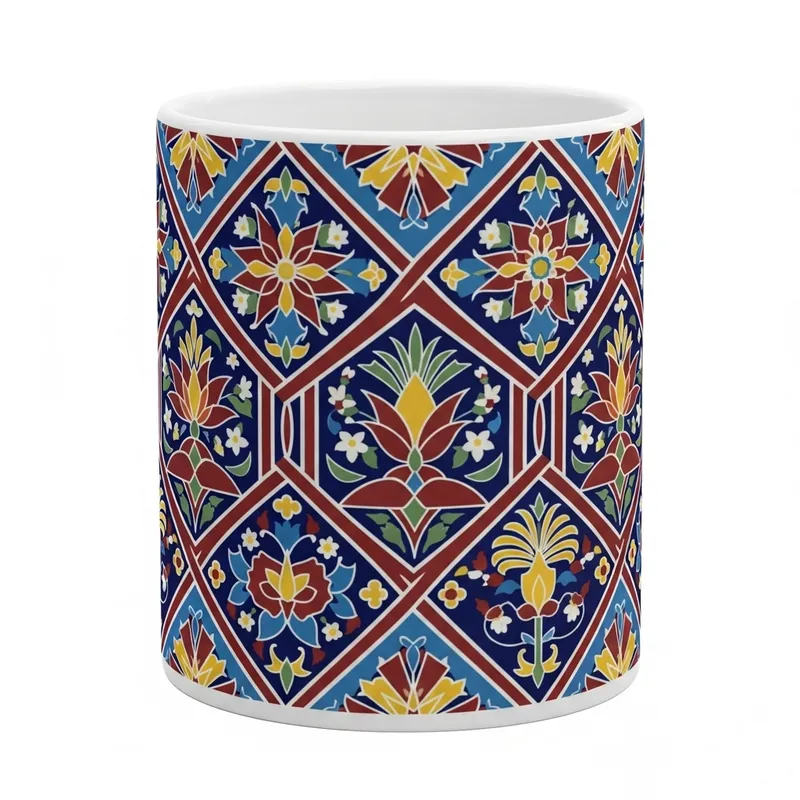 Qatifi Inspired Ceramic Mug Design