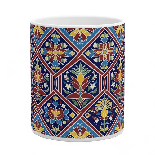 Qatifi Inspired Ceramic Mug Design