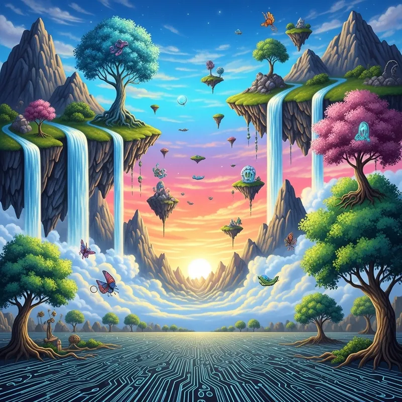 Surreal World: Imagination, Digital Art & Magical Touch