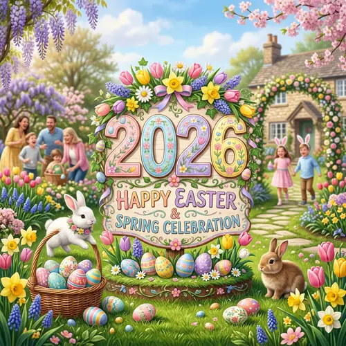 Celebrate Easter 2026 with Joyful Colors