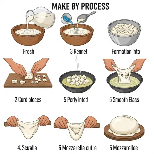 Step-by-Step Mozzarella Cheese Recipe Guide