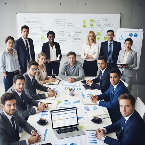 Diverse Group in Corporate Audit | Financial Compliance Meeting