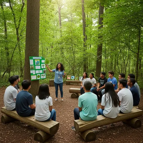 Interactive Environmental Education in Nature