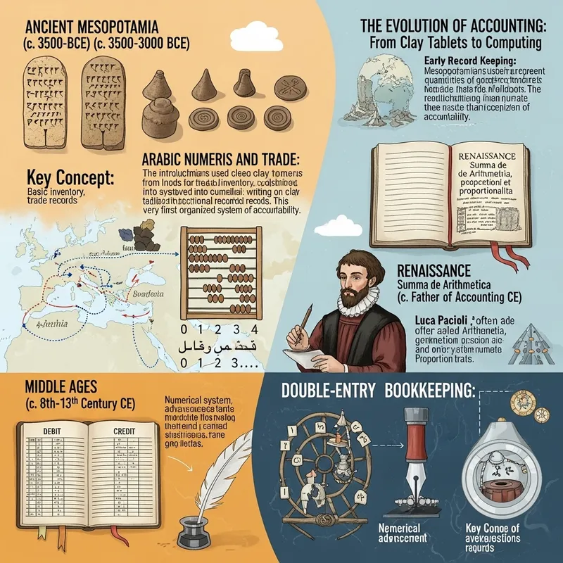 The Evolution of Accounting: A Comprehensive Infographic