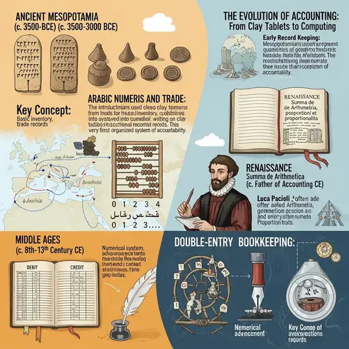 The Evolution of Accounting: A Comprehensive Infographic