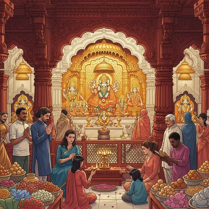 Shitla Mata Mandir: Intricately Designed Grand Temple in Gurgaon