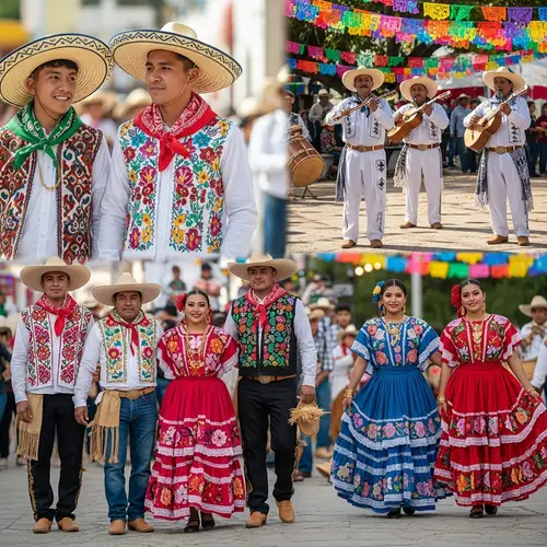 El Salvador's Day Celebrations in Guerrero, Mexico