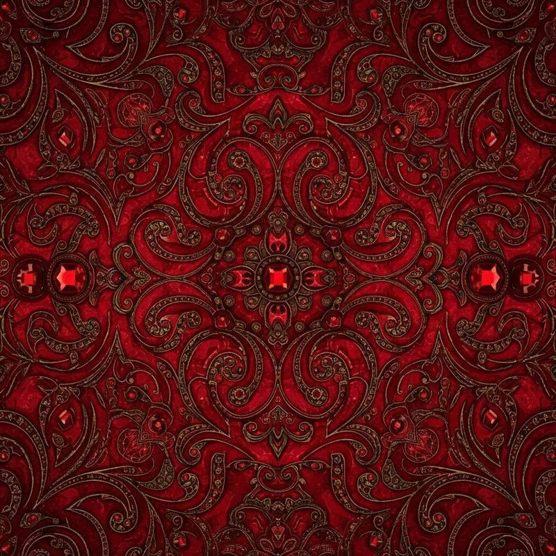 Royal Red Crown Texture - Elegant Regal Design Royal Red Crown Texture - Elegant Regal Design