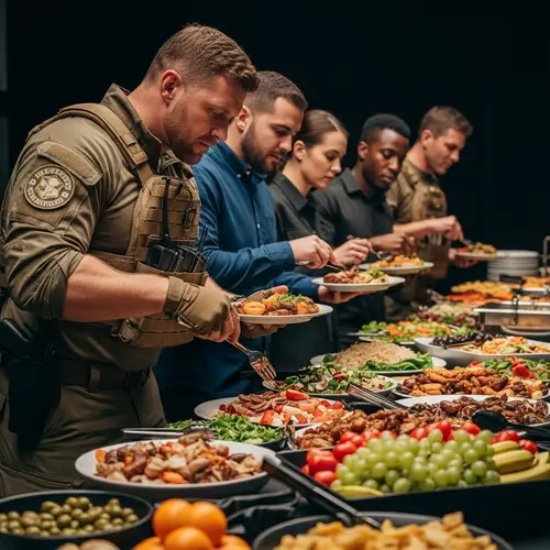 Survival Game Protagonist Feast Buffet - Enjoy Robust Dining Experience