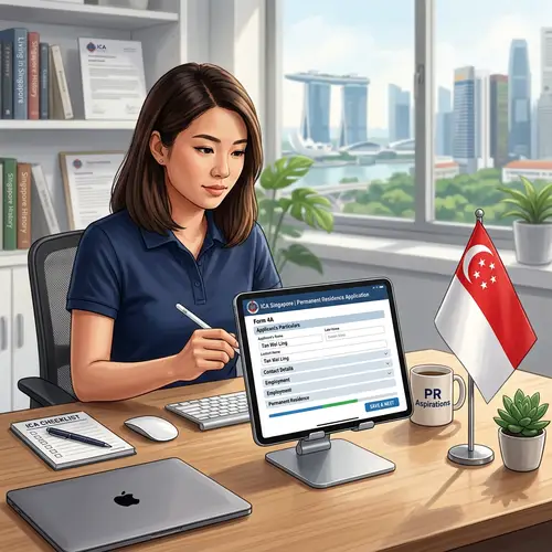 Singapore PR Application Concept Art & Guide