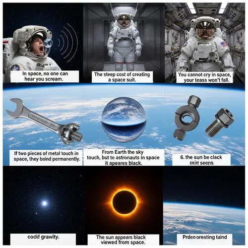 10 Space Facts Illustrated in Visual Images | Explore the Wonders of Space