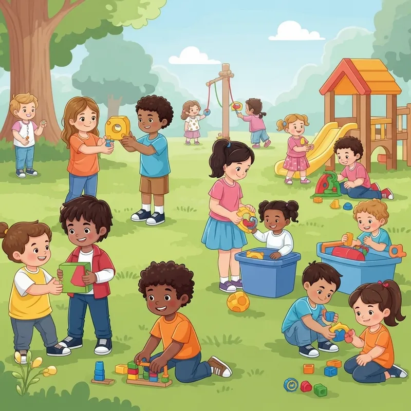 Children's Park: Joyful Play, Friendship, Exploration, and Creativity | Kids 0-6