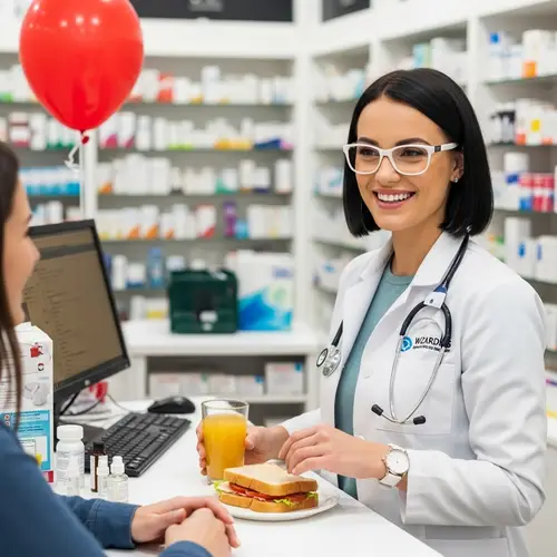 Joyful Aries Pharmacist on Lunch Break | Wizardry-Themed Pharmacy